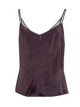 BOSS - Top Seta con Spalline Sottili - Viola - LIDIASHOPPING® - Official Website