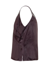 BOSS - Top Seta con Spalline Sottili - Viola - LIDIASHOPPING® - Official Website