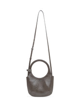 COURREGES - Courrèges Borsa Holy Naplack in Pelle Grigia - Grigio | Lidia Shopping ® | Official Website