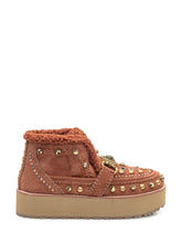 KURT GEIGER - Kurt Geiger Studded Platform Boot - Brown | Lidia Shopping ® | Official Website
