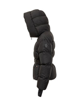 MONCLER GRENOBLE - Moncler Grenoble Black Down Jacket with Belt - Black - LIDIASHOPPING® - Official Website