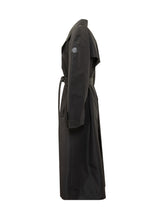 MONCLER GENIUS EDWARD ENNINFUL - 4 Moncler Edward Enninful Black Double-Breasted Trench - Black - LIDIASHOPPING® - Official Website