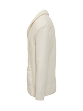 ALBARENA - Cream Cable-Knit Cardigan Albarena - White | Lidia Shopping ® | Official Website