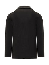 ALBARENA - Giacca Albanera Nera In Maglia Con Bottoni - Nero | Lidia Shopping ® | Official Website