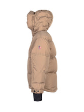 MONCLER GRENOBLE KIDS - Moncler Kids Giacca Kasanka Beige con Cappuccio - Beige | Lidia Shopping ® | Official Website