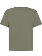PALM ANGELS KIDS - Palm Angels Kids Green T-shirt with Side Stripes - Green | Lidia Shopping ® | Official Website