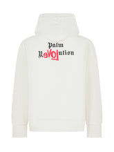 PALM ANGELS KIDS - Palm Angels Felpa con Cappuccio Revolution - Bianco | Lidia Shopping ® | Official Website