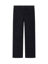 PALM ANGELS KIDS - Palm Angels Pantaloni Neri in Tessuto Gessato - Blu - LIDIASHOPPING® - Official Website