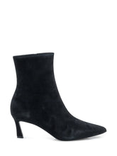 STEVE MADDEN - Steve Madden Stivaletti in Camoscio con Tacco Medio - Nero | Lidia Shopping ® | Official Website