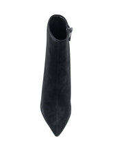STEVE MADDEN - Steve Madden Stivaletti in Camoscio con Tacco Medio - Nero | Lidia Shopping ® | Official Website