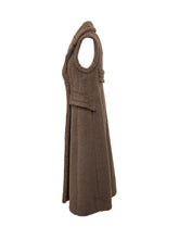 MAX MARA - Max Mara Gilet Lungo Cammello in Pelliccia - Marrone | Lidia Shopping ® | Official Website