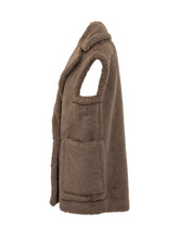MAX MARA - Max Mara Camel Fur Vest - Brown | Lidia Shopping ® | Official Website