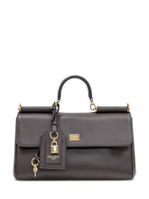 DOLCE & GABBANA - Dolce & Gabbana Borsa Lux Ottone Vintage in Pelle - Marrone | Lidia Shopping ® | Official Website