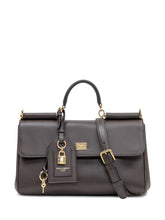DOLCE & GABBANA - Dolce & Gabbana Borsa Lux Ottone Vintage in Pelle - Marrone | Lidia Shopping ® | Official Website