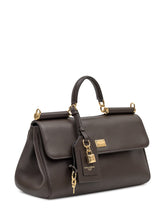 DOLCE & GABBANA - Dolce & Gabbana Borsa Lux Ottone Vintage in Pelle - Marrone | Lidia Shopping ® | Official Website