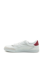 DOLCE & GABBANA - Dolce & Gabbana Sneakers con Dettaglio Rosso - Bianco | Lidia Shopping ® | Official Website