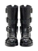 DOLCE & GABBANA - Dolce & Gabbana Stivaletto Horse in Pelle Nera - Nero | Lidia Shopping ® | Official Website