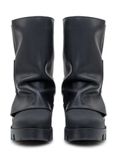 DOLCE & GABBANA - Dolce & Gabbana Stivaletto Biker in Pelle - Nero | Lidia Shopping ® | Official Website