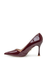 TWENTY FOURHAITCH - Twenty Fourhaitch Bordeaux Patent Leather Pointed Pumps - Red | Lidia Shopping ® | Official Website