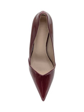 TWENTY FOURHAITCH - Twenty Fourhaitch Bordeaux Patent Leather Pointed Pumps - Red | Lidia Shopping ® | Official Website