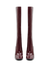 TWENTY FOURHAITCH - Stivali in Vernice Bordeaux Twenty Four Haitch - Rosso | Lidia Shopping ® | Official Website
