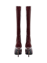 TWENTY FOURHAITCH - Stivali in Vernice Bordeaux Twenty Four Haitch - Rosso | Lidia Shopping ® | Official Website