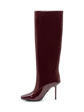 TWENTY FOURHAITCH - Stivali in Vernice Bordeaux Twenty Four Haitch - Rosso | Lidia Shopping ® | Official Website