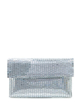 TWENTY FOURHAITCH - Clutch Metal Mesh Argento Twenty Four Haitch - Argento | Lidia Shopping ® | Official Website