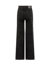 TWENTY FOURHAITCH - Jeans Twenty Fourhaitch con Strass All Over - Nero - LIDIASHOPPING® - Official Website