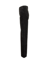 TWENTY FOURHAITCH - Jeans Twenty Fourhaitch con Strass All Over - Nero - LIDIASHOPPING® - Official Website