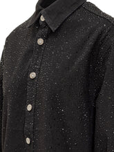 TWENTY FOURHAITCH - Twenty Fourhaitch Rhinestone Denim Shirt - Black - LIDIASHOPPING® - Official Website