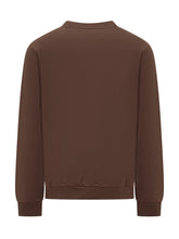 APC - A.P.C. Felpa Marrone con Logo Bianco - Marrone - LIDIASHOPPING® - Official Website