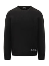 APC - A.P.C. Wool Sweater with Embroidered Logo - Black - LIDIASHOPPING® - Official Website