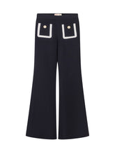 ELISABETTA FRANCHI KIDS - Elisabetta Franchi Kids Flared Pants - Black - LIDIASHOPPING® - Official Website