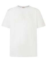ELISABETTA FRANCHI KIDS - Elisabetta Franchi Kids T-Shirt con Logo Ricamato - Bianco - LIDIASHOPPING® - Official Website