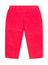 BOBO CHOSES - Bobo Choses Red Corduroy Pants with Train Print - Red | Lidia Shopping ® | Official Website
