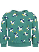 BOBO CHOSES - Bobo Choses Felpa Verde con Stampa Oche - Verde | Lidia Shopping ® | Official Website