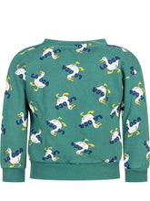 BOBO CHOSES - Bobo Choses Felpa Verde con Stampa Oche - Verde | Lidia Shopping ® | Official Website