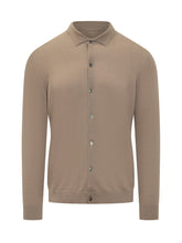 KNIT DE MONSIEUR - Knit De Monsieur Beige Long-Sleeve Polo - Beige - LIDIASHOPPING® - Official Website