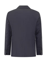 P.M.D.S. - Blazer Monopetto Blu PMDS - Blu | Lidia Shopping ® | Official Website