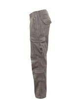 P.M.D.S. - Pantaloni Cargo P.M.D.S in Velluto Grigio - Grigio | Lidia Shopping ® | Official Website