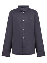 EMPORIO ARMANI BOY - Emporio Armani Camicia Nera da Bambino - Blu | Lidia Shopping ® | Official Website