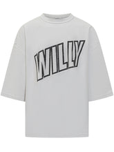 WILLY CHAVARRIA - Willy Chavarria White T-Shirt with Willy Logo - White | Lidia Shopping ® | Official Website