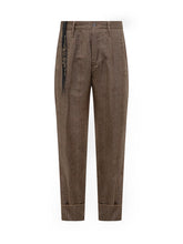 MAURIZIO MASSIMINO - Pantaloni con Pinces Maurizio Massimino - Marrone | Lidia Shopping | Official Website