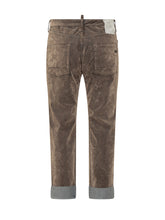MAURIZIO MASSIMINO - Pantaloni in Velluto a Coste Maurizio Massimino - Beige | Lidia Shopping ® | Official Website
