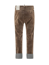 MAURIZIO MASSIMINO - Pantaloni in Velluto Maurizio Massimino - Beige | Lidia Shopping ® | Official Website