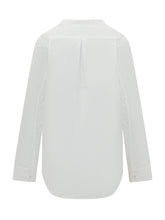 STUDIO NICHOLSON - V-Neck Shirt - White - LIDIASHOPPING® - Official Website