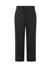 STUDIO NICHOLSON - Studio Nicholson Pantaloni Neri Dritti - Nero - LIDIASHOPPING® - Official Website
