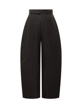 STUDIO NICHOLSON - Studio Nicholson Pantaloni Belted Round Leg - Nero - LIDIASHOPPING® - Official Website