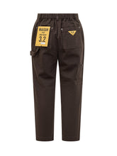 MAISON CRAZY WORKER - Pantaloni Maison Crazy Worker - Marrone - LIDIASHOPPING® - Official Website